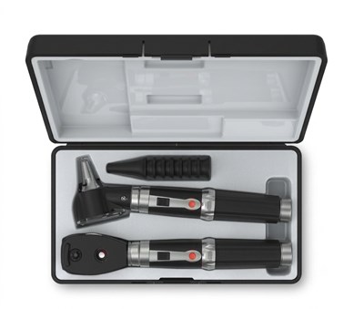 El Tipi Fiber Optik Otoskop ve Oftalmoskop